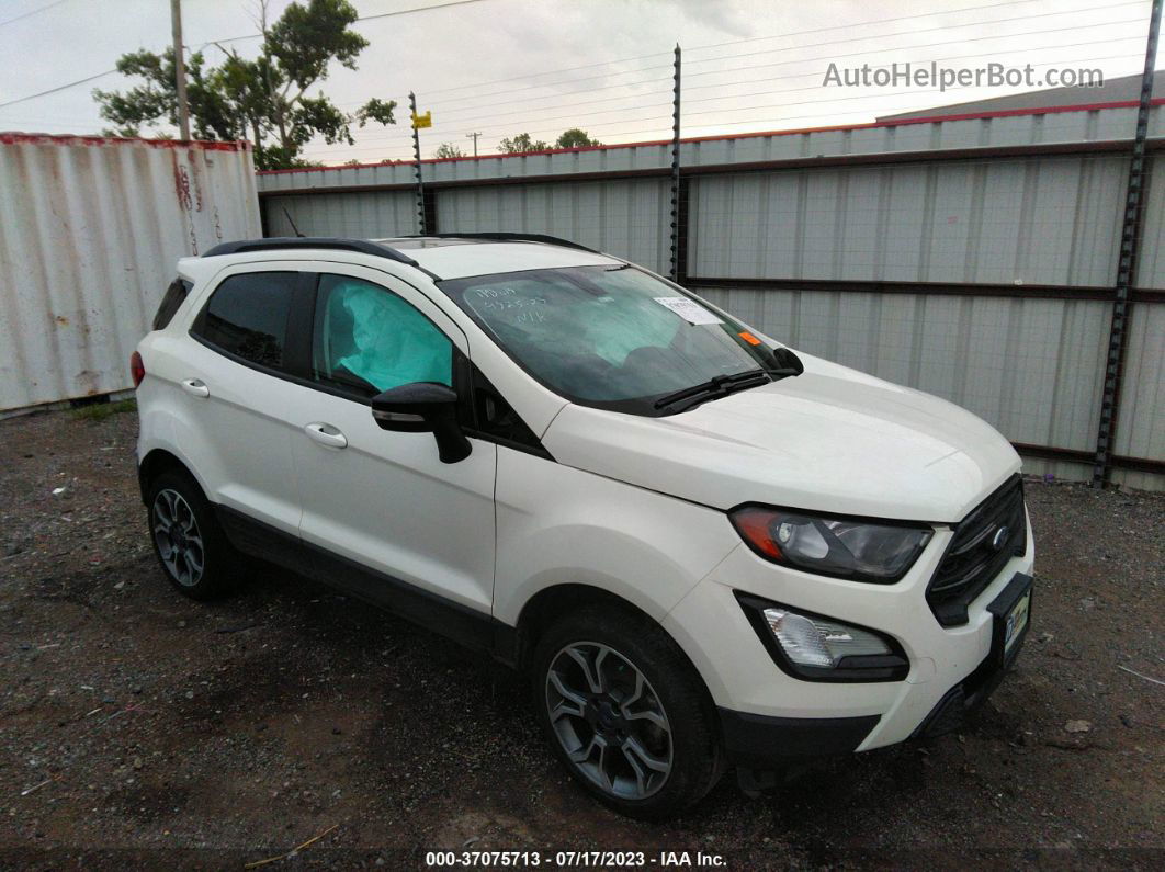 2020 Ford Ecosport Ses Белый vin: MAJ6S3JL2LC367800