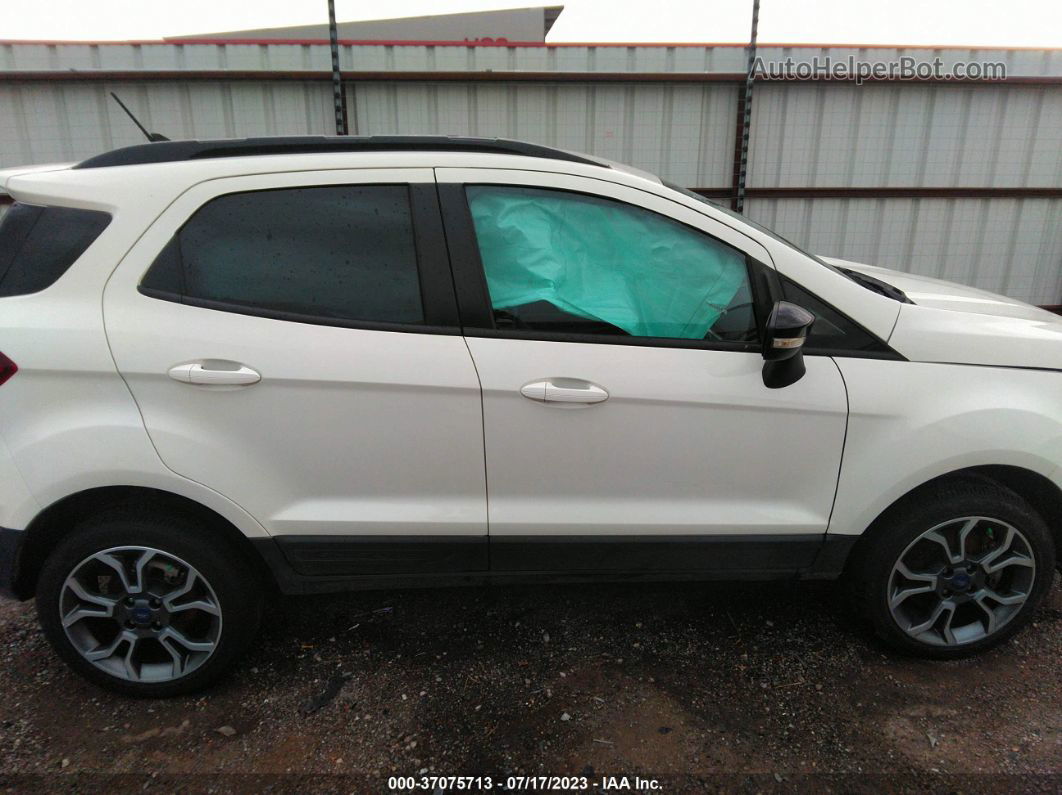 2020 Ford Ecosport Ses Белый vin: MAJ6S3JL2LC367800