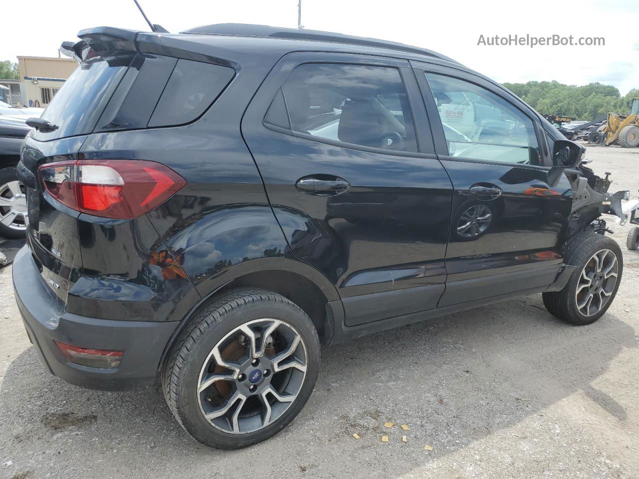 2019 Ford Ecosport Ses Черный vin: MAJ6S3JL3KC274315