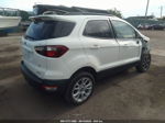 2019 Ford Ecosport Ses White vin: MAJ6S3JL3KC289512