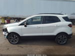 2019 Ford Ecosport Ses White vin: MAJ6S3JL3KC289512