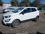 2019 Ford Ecosport Ses White vin: MAJ6S3JL4KC279555