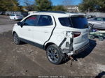 2019 Ford Ecosport Ses White vin: MAJ6S3JL4KC279555