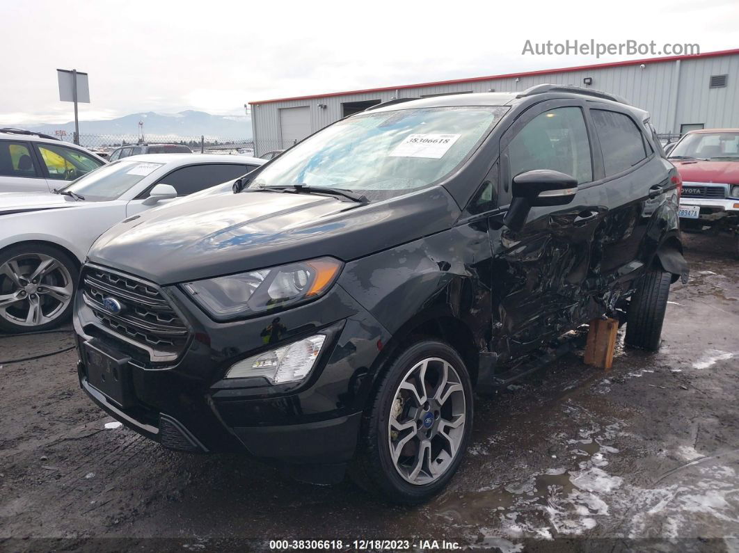 2019 Ford Ecosport Ses Черный vin: MAJ6S3JL4KC286084