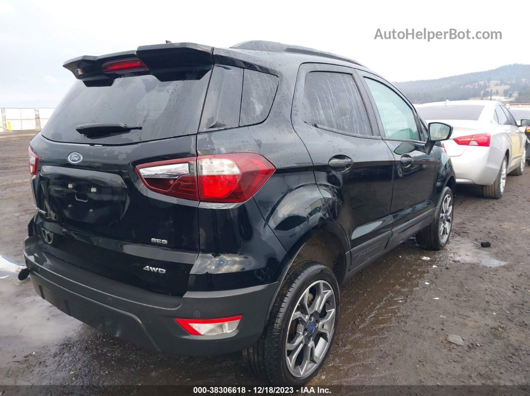 2019 Ford Ecosport Ses Black vin: MAJ6S3JL4KC286084