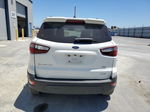 2019 Ford Ecosport Ses White vin: MAJ6S3JL4KC286926