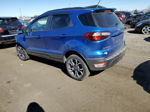 2019 Ford Ecosport Ses Blue vin: MAJ6S3JL4KC293505