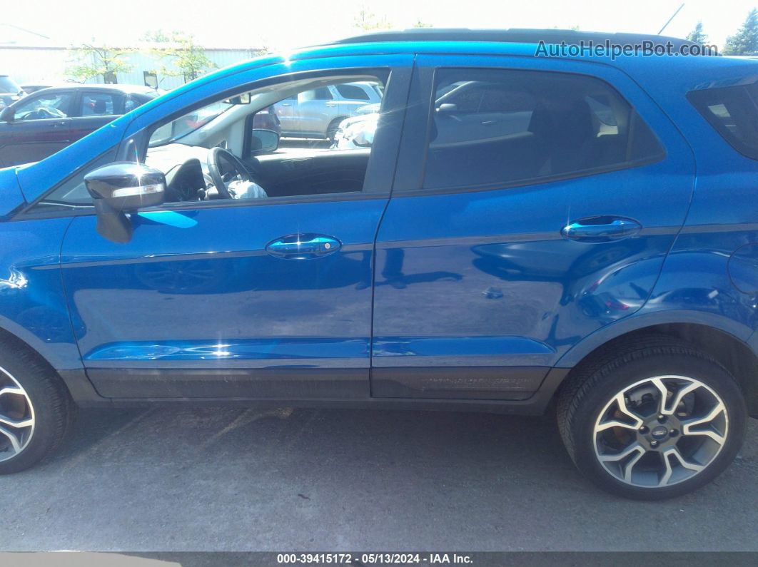 2020 Ford Ecosport Ses Blue vin: MAJ6S3JL4LC330554