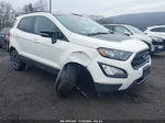 2019 Ford Ecosport Ses White vin: MAJ6S3JL5KC293657