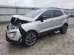 2019 Ford Ecosport Ses Silver vin: MAJ6S3JL5KC294355