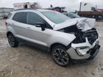 2019 Ford Ecosport Ses Silver vin: MAJ6S3JL5KC294355