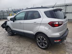 2019 Ford Ecosport Ses Silver vin: MAJ6S3JL5KC294355