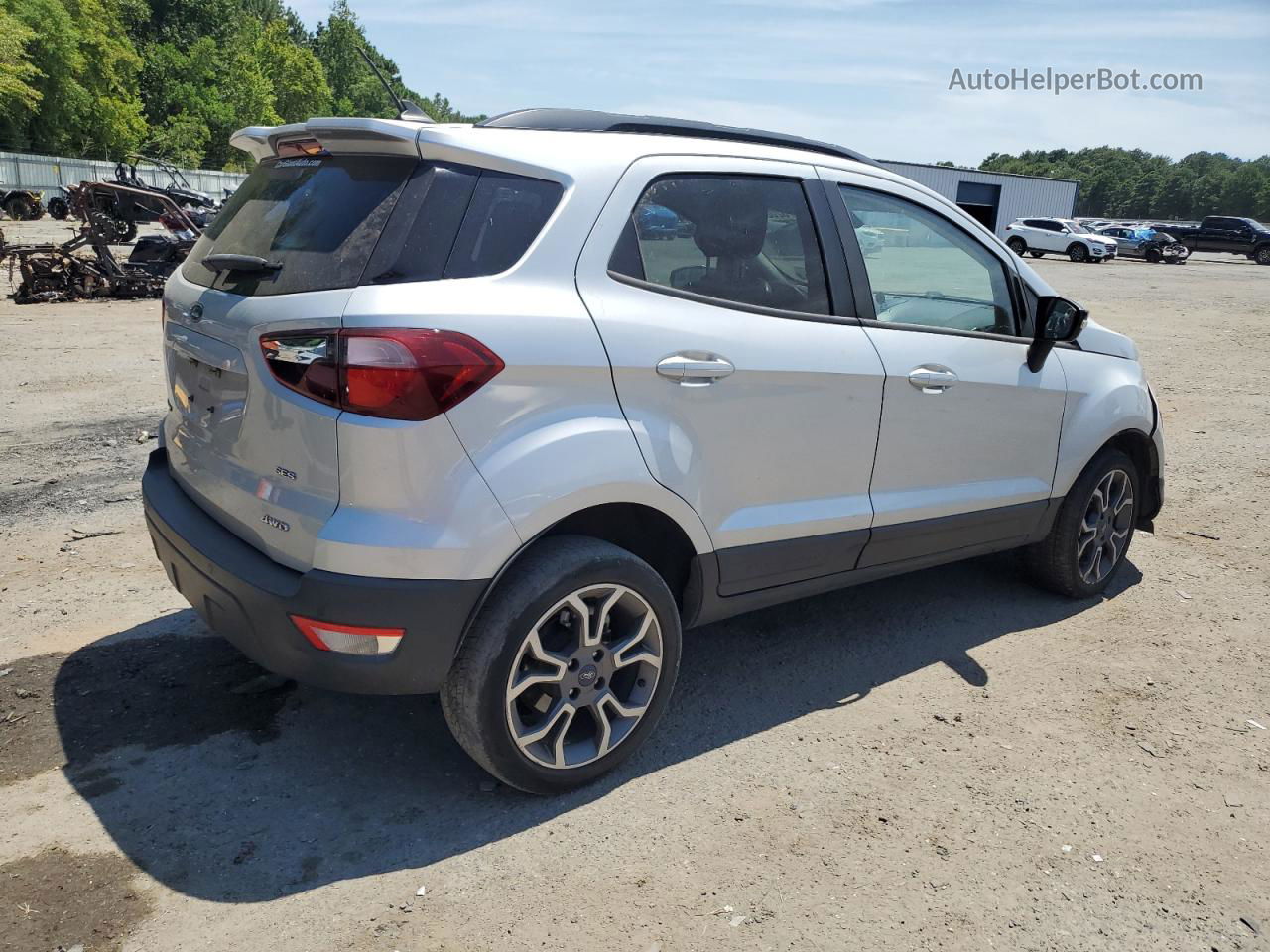 2020 Ford Ecosport Ses Silver vin: MAJ6S3JL5LC358332