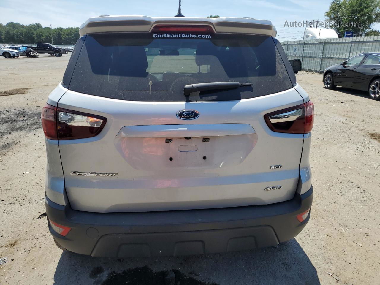 2020 Ford Ecosport Ses Silver vin: MAJ6S3JL5LC358332