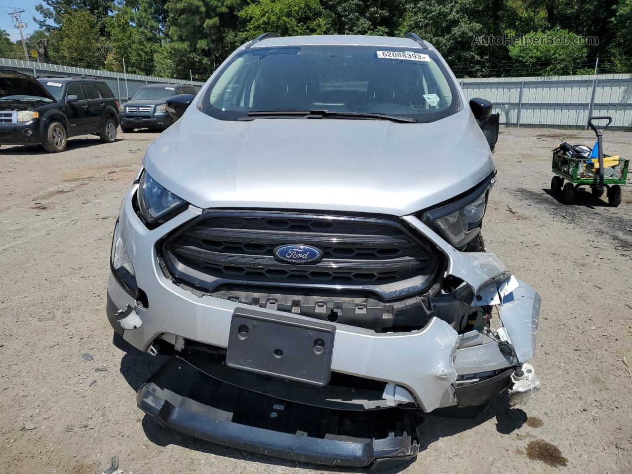 2020 Ford Ecosport Ses Silver vin: MAJ6S3JL5LC358332