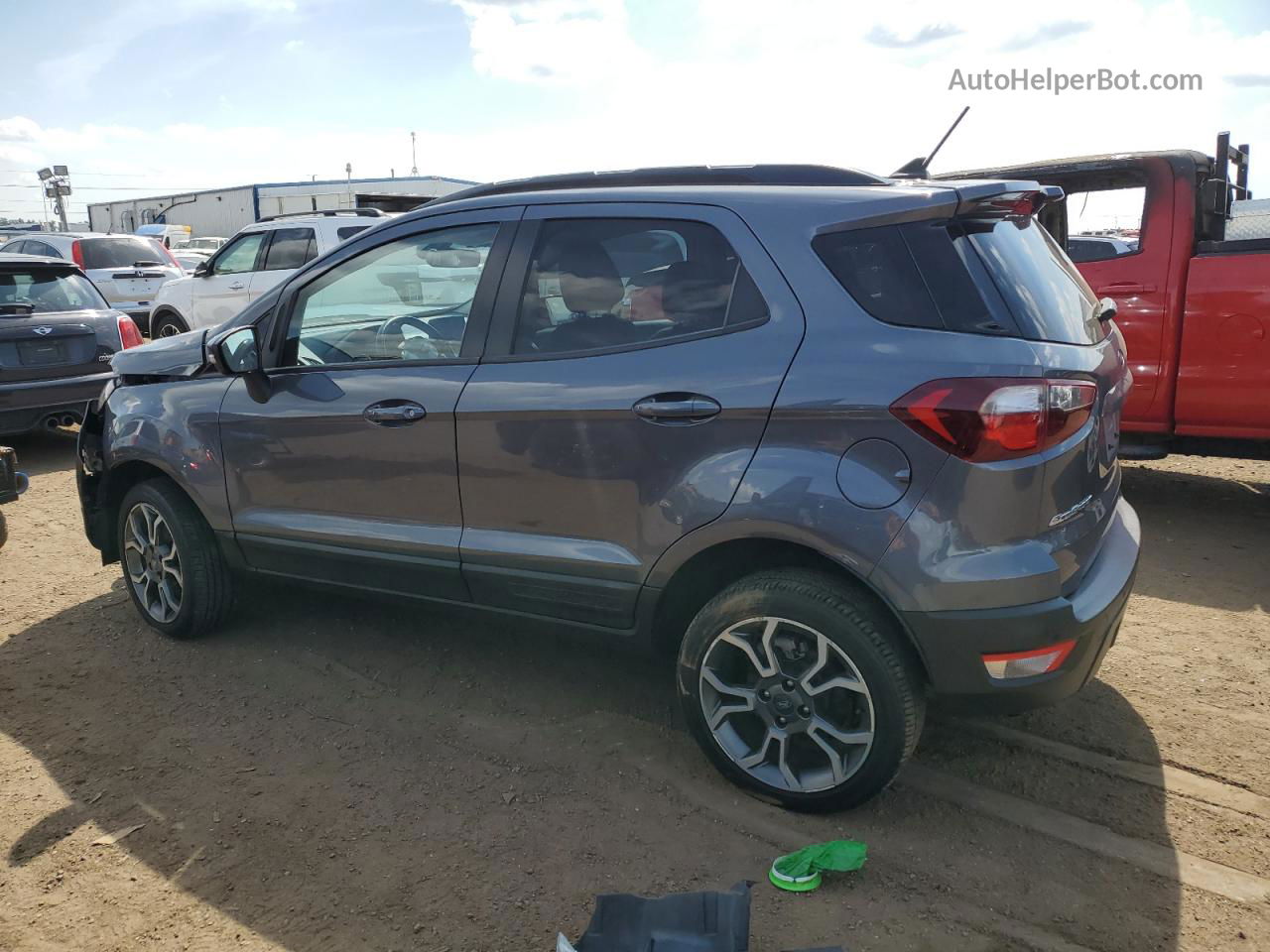 2020 Ford Ecosport Ses Gray vin: MAJ6S3JL5LC359805