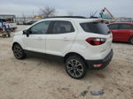 2019 Ford Ecosport Ses White vin: MAJ6S3JL6KC267102