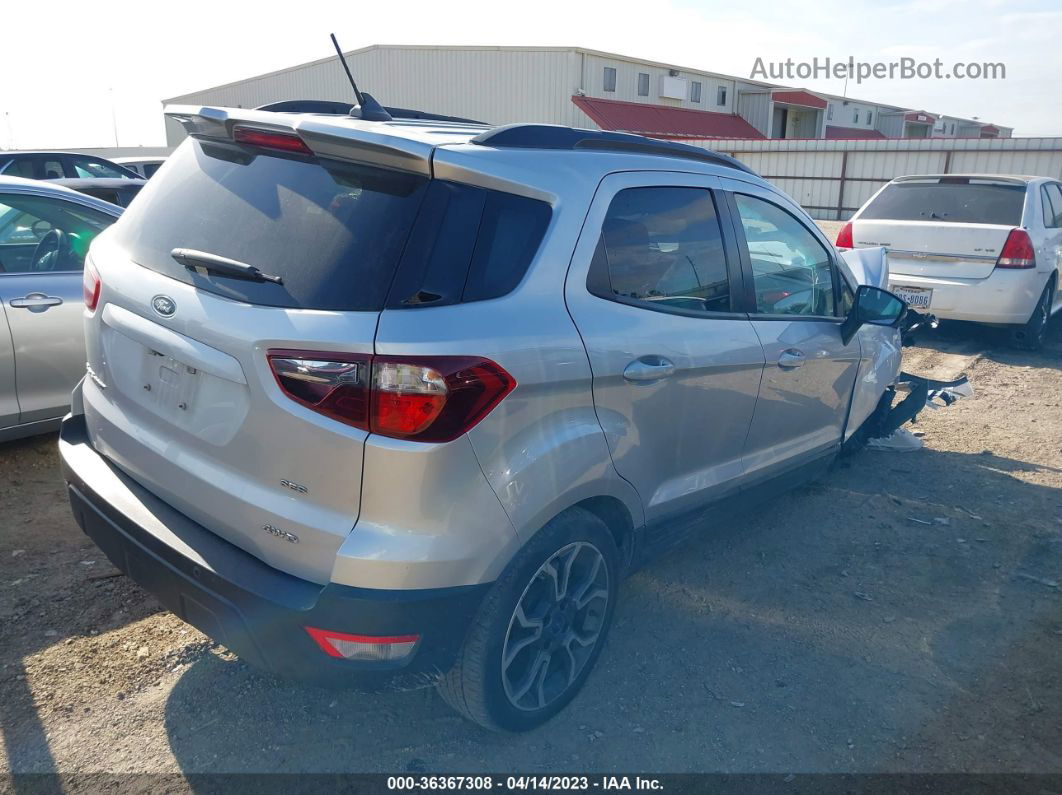 2020 Ford Ecosport Ses Silver vin: MAJ6S3JL6LC350286