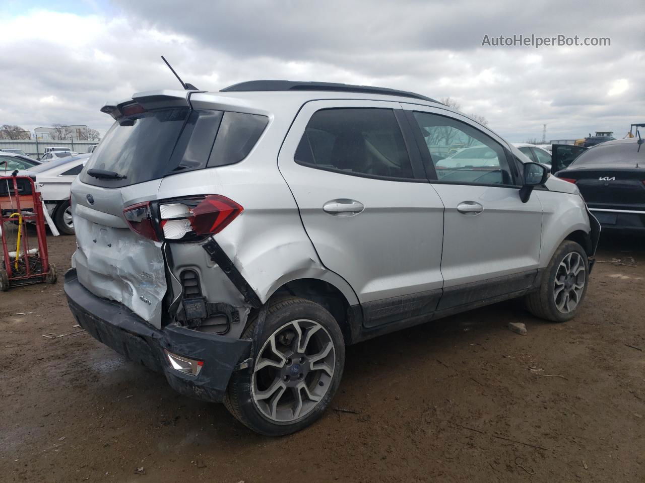 2020 Ford Ecosport Ses Gray vin: MAJ6S3JL6LC351776