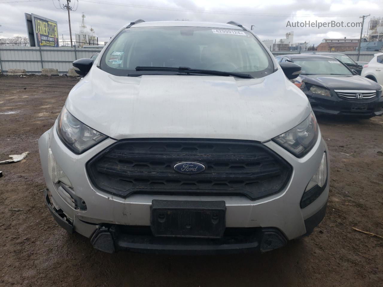 2020 Ford Ecosport Ses Gray vin: MAJ6S3JL6LC351776