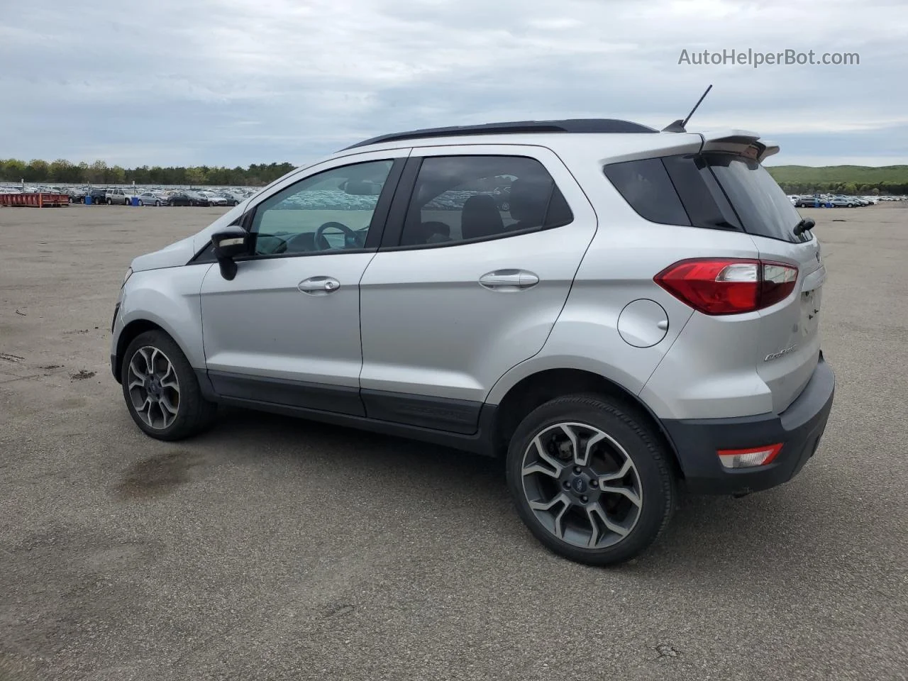 2019 Ford Ecosport Ses Silver vin: MAJ6S3JL7KC261406