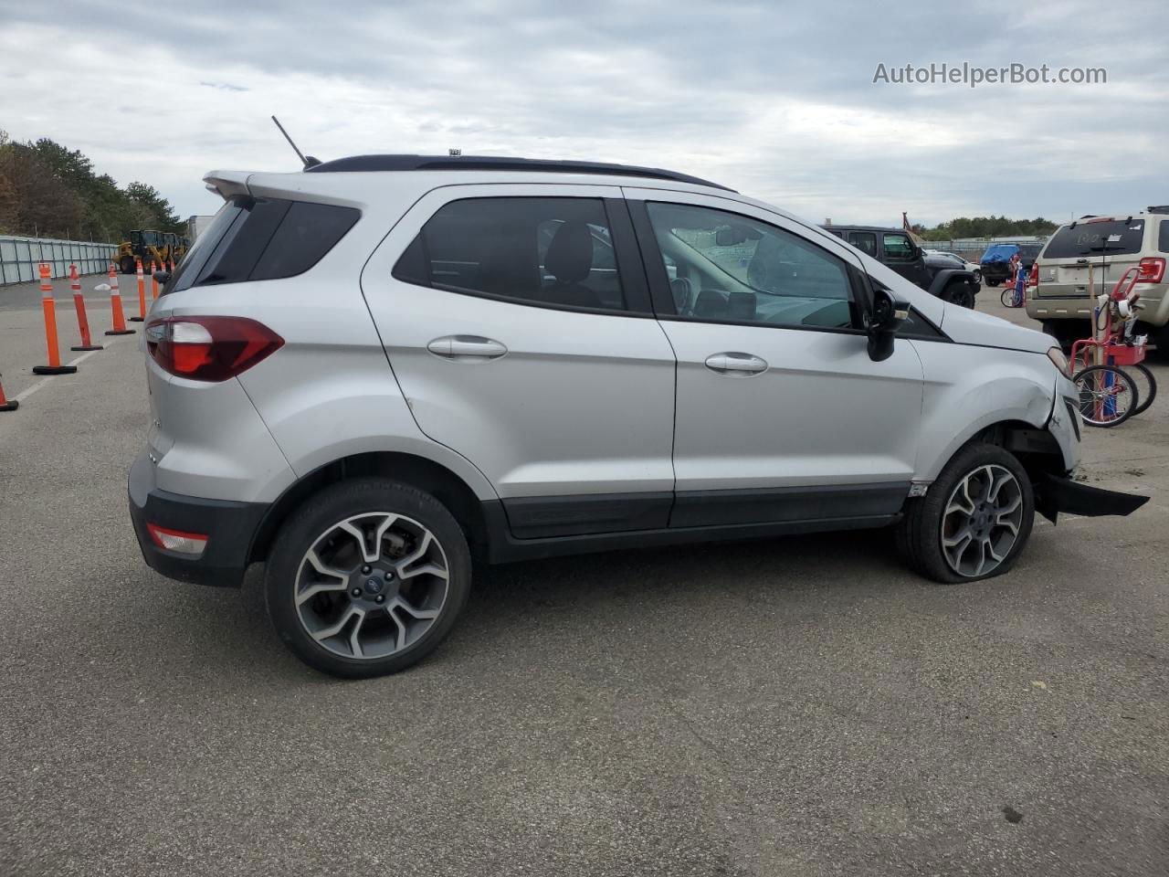 2019 Ford Ecosport Ses Silver vin: MAJ6S3JL7KC261406