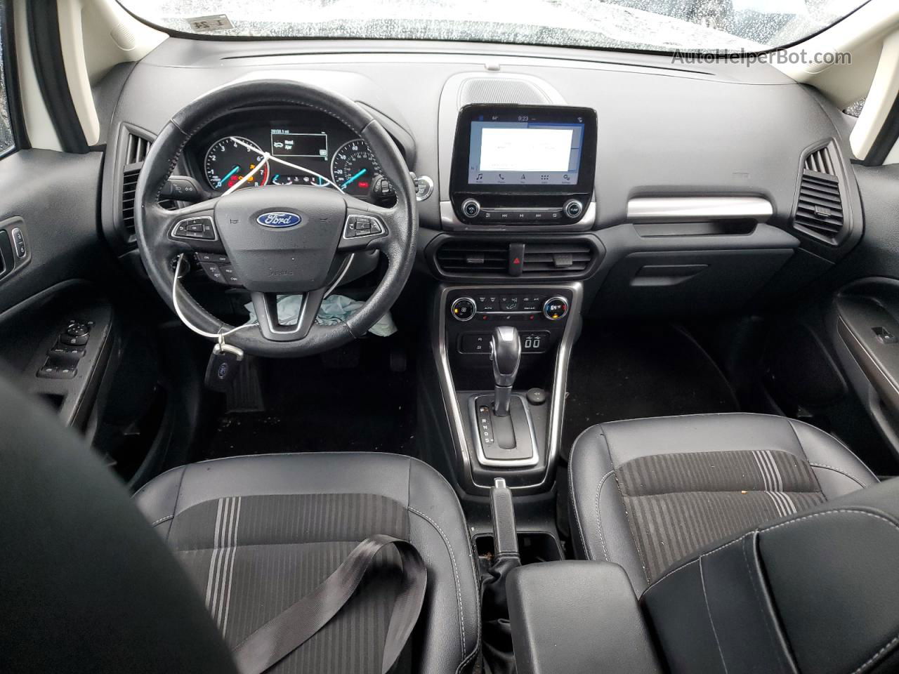 2019 Ford Ecosport Ses Белый vin: MAJ6S3JL7KC265892