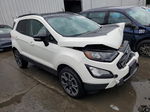 2019 Ford Ecosport Ses White vin: MAJ6S3JL7KC265892