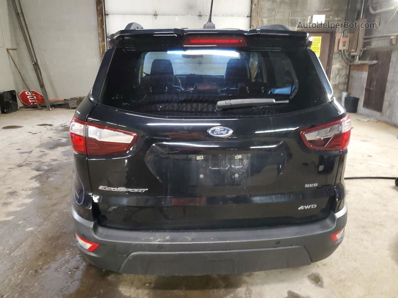 2019 Ford Ecosport Ses Black vin: MAJ6S3JL7KC271076