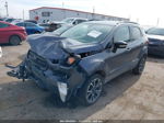 2019 Ford Ecosport Ses Черный vin: MAJ6S3JL7KC285219