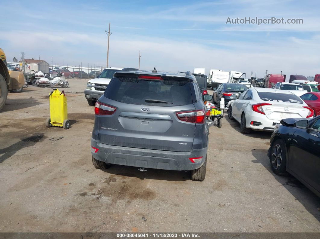 2019 Ford Ecosport Ses Black vin: MAJ6S3JL7KC285219