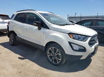 2019 Ford Ecosport Ses White vin: MAJ6S3JL7KC289514