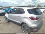 2019 Ford Ecosport Ses Серебряный vin: MAJ6S3JL7KC293918