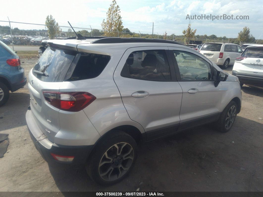 2019 Ford Ecosport Ses Silver vin: MAJ6S3JL7KC293918