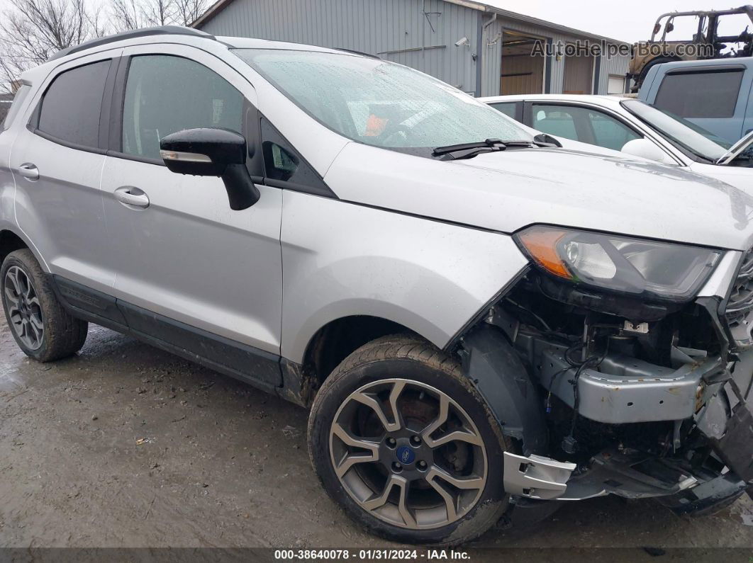 2019 Ford Ecosport Ses Серебряный vin: MAJ6S3JL7KC295524