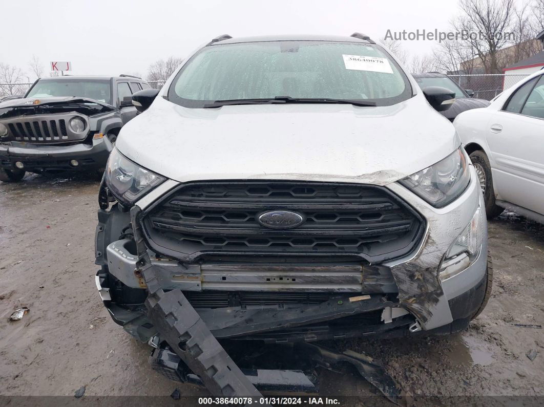 2019 Ford Ecosport Ses Серебряный vin: MAJ6S3JL7KC295524