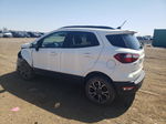 2020 Ford Ecosport Ses White vin: MAJ6S3JL7LC352872