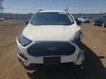 2020 Ford Ecosport Ses White vin: MAJ6S3JL7LC352872