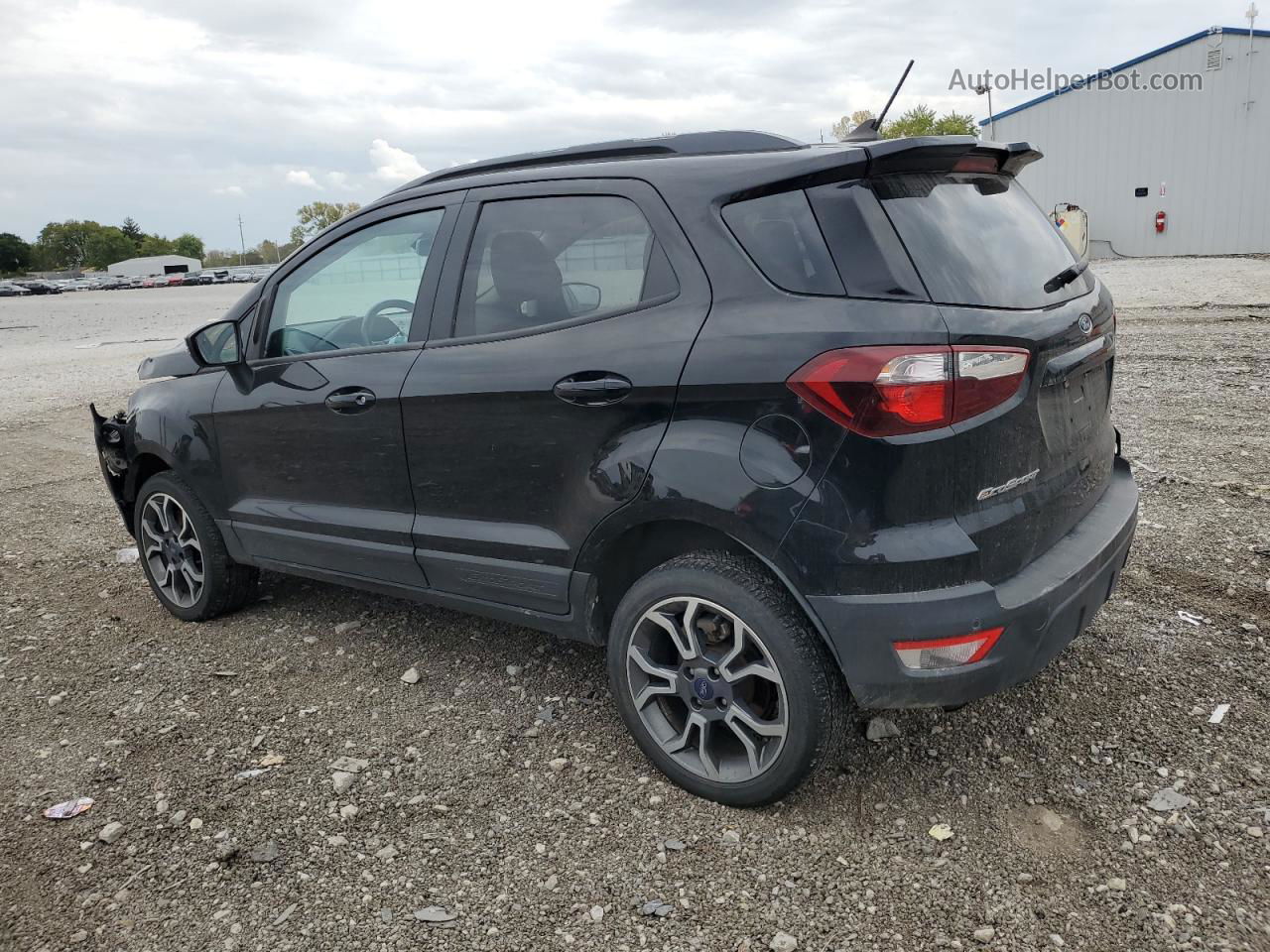 2020 Ford Ecosport Ses Black vin: MAJ6S3JL7LC393518