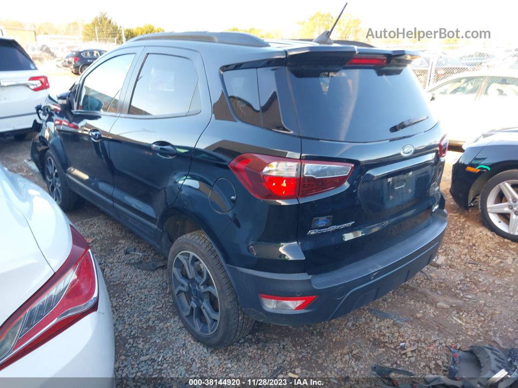 2019 Ford Ecosport Ses Black vin: MAJ6S3JL8KC254335