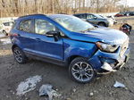 2020 Ford Ecosport Ses Blue vin: MAJ6S3JL8LC312333