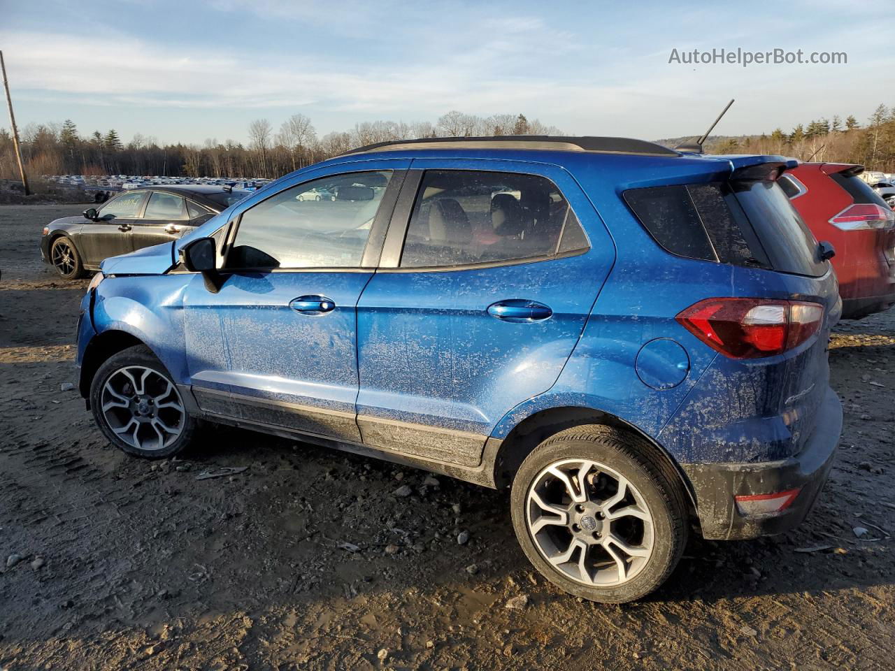 2020 Ford Ecosport Ses Blue vin: MAJ6S3JL8LC312333