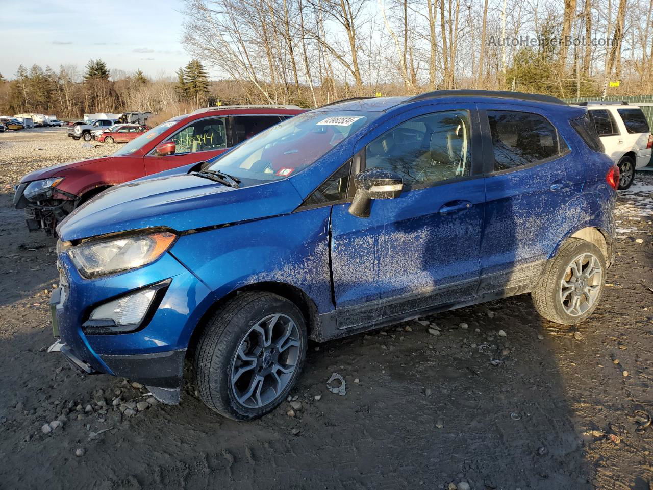 2020 Ford Ecosport Ses Blue vin: MAJ6S3JL8LC312333