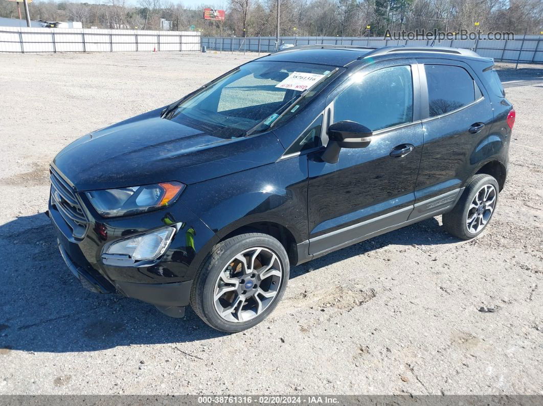 2020 Ford Ecosport Ses Black vin: MAJ6S3JL8LC334753