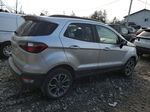 2020 Ford Ecosport Ses Серебряный vin: MAJ6S3JL8LC349396