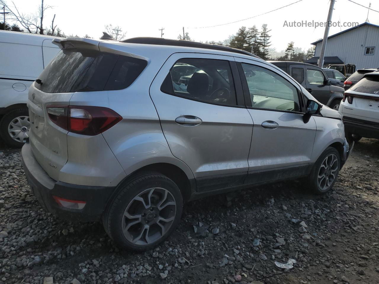 2020 Ford Ecosport Ses Silver vin: MAJ6S3JL8LC349396