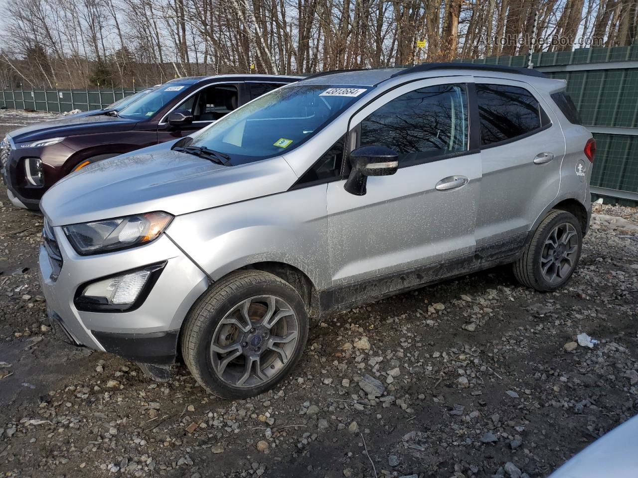 2020 Ford Ecosport Ses Серебряный vin: MAJ6S3JL8LC349396