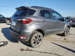 2020 Ford Ecosport Ses Gray vin: MAJ6S3JL8LC358423