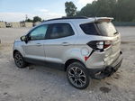 2019 Ford Ecosport Ses Silver vin: MAJ6S3JL9KC296447