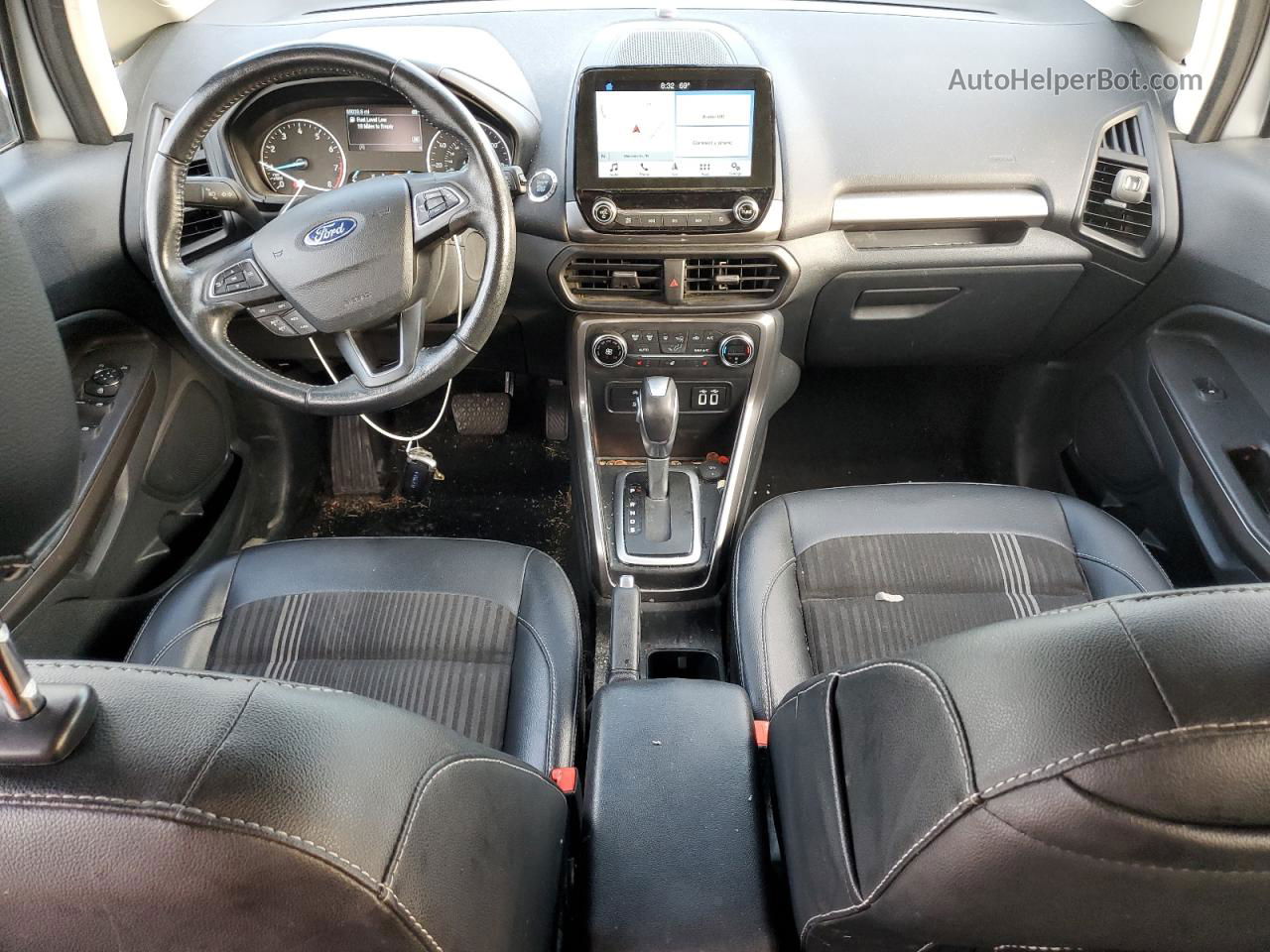 2019 Ford Ecosport Ses Серебряный vin: MAJ6S3JL9KC296447